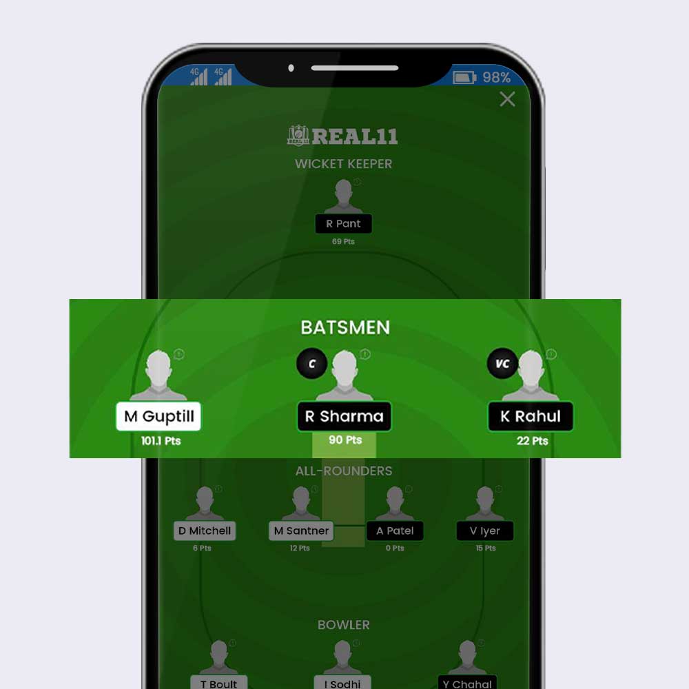 How to play fantasy cricket game on Real11 App and win real cash